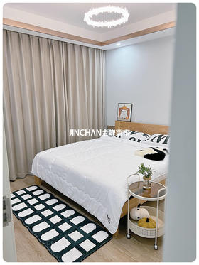 听大家的准没错，奶茶色的窗帘太好看了吧