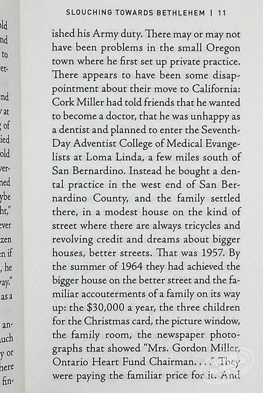 预售 【中商原版】琼 狄迪恩 向伯利恒跋涉 Slouching Towards Bethlehem Essays英文原版 Joan Didion 商品图7