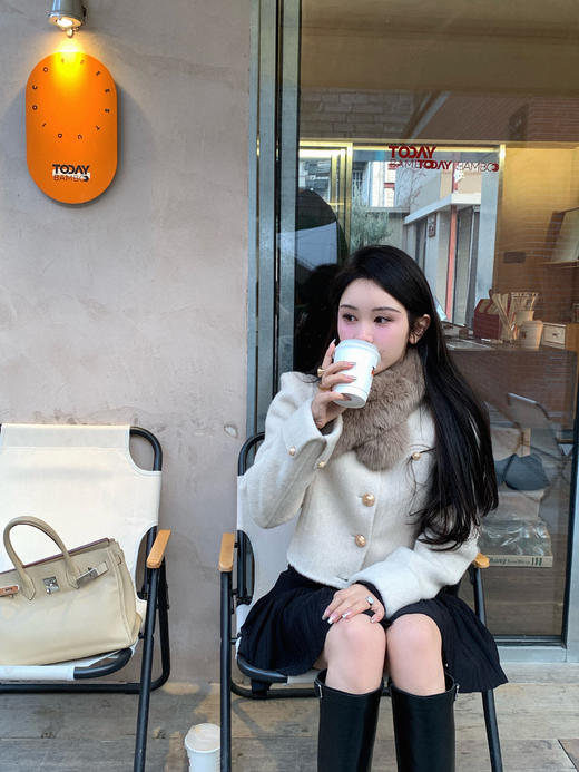 Read Nameless /羊驼羊毛白骑士2.0（带毛领） 商品图4