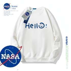 自行设置满减【99元3件 一件不发货】NASA LIKE潮牌卫衣 多种印花 男女同款 随心可选