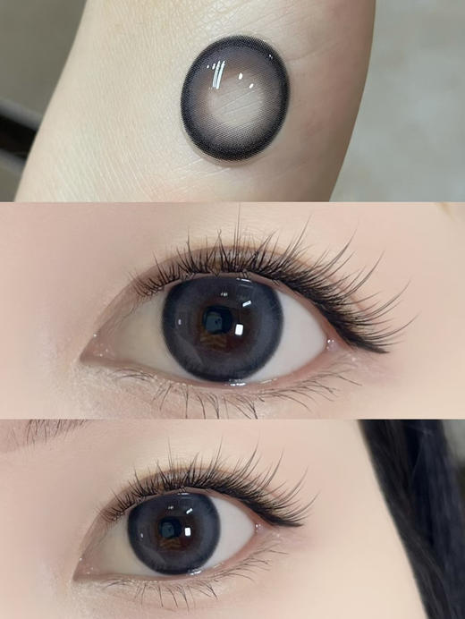 【大直径】Ealla girl-雾面奶蓝 -14.5mm【年抛 度数0-800度 无525/575】 商品图5