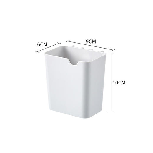 严选免打孔厨房卫生间可挂墙式收纳架带挂钩墙上置物架家用洞洞板 商品图9