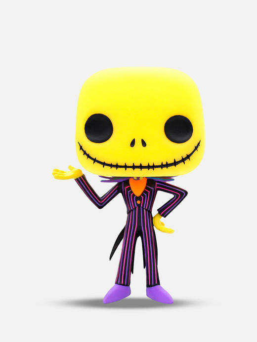 Funko POP Disney Jack动画迪士尼圣诞夜惊魂骷髅杰克荧光款手办 63960 商品图3