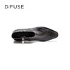 DFuse迪芙斯冬季新款方头细跟弹力瘦瘦靴短靴DF24116105 商品缩略图3