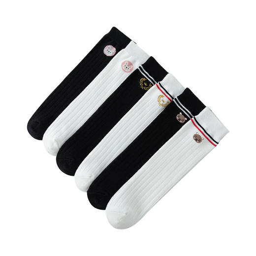 【29.9/任选2件，少拍不发货！】秋季新款儿童长筒袜子，精梳棉女童小腿袜，学院风中大童学生高筒袜-QQ 商品图4