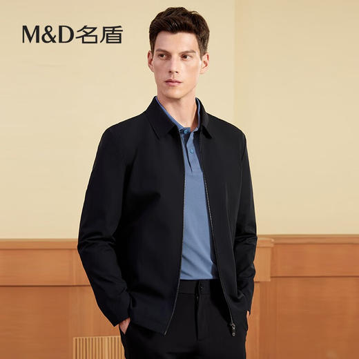 【名盾】MD名盾男士夹克秋季商务休闲抗皱行政夹克外套91554 商品图1