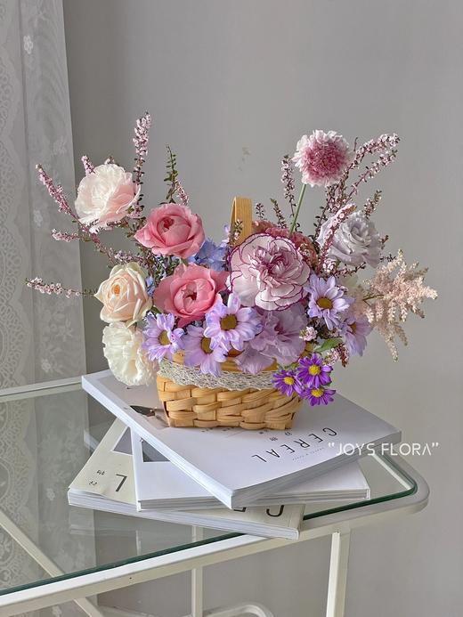 *【琳琅】迷你方形花篮（13*13*24cm） 商品图7