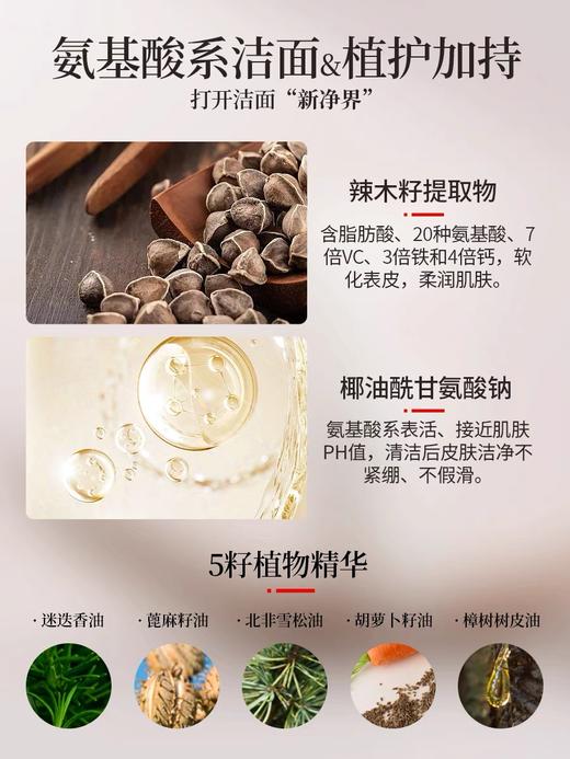 辣木籽洁面膏 80g 草本护肤 商品图4