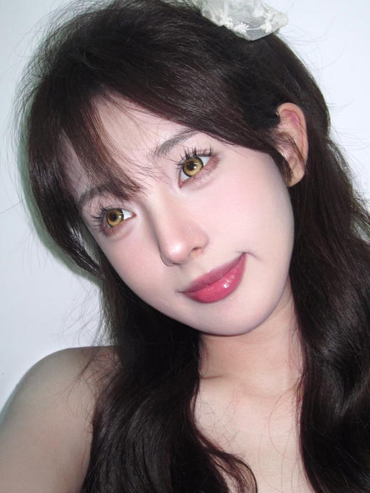 <月抛大直径>Jellydoll-发光体棕-14.5mm【月抛 0-1000度 含525/575】 商品图2