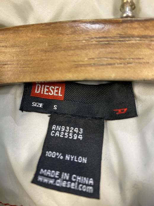 90年代 Vintage DIESEL 棉服 夹棉外套_CTJK(S) 商品图2
