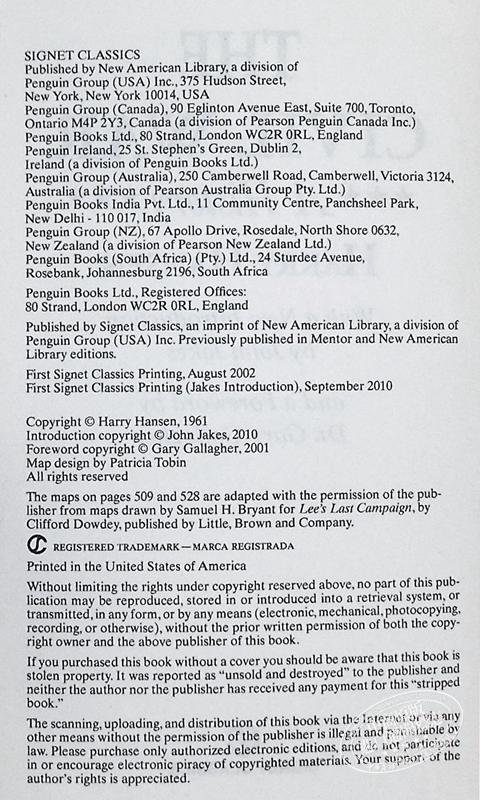 预售 【中商原版】美国内战历史 Signet Classics The Civil War 英文原版 Harry Hansen 商品图3