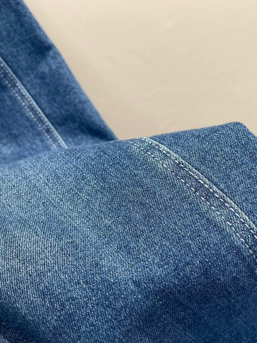 巴li女士牛仔长裤 微拉绒秋冬牛仔面料天花板 商品图5