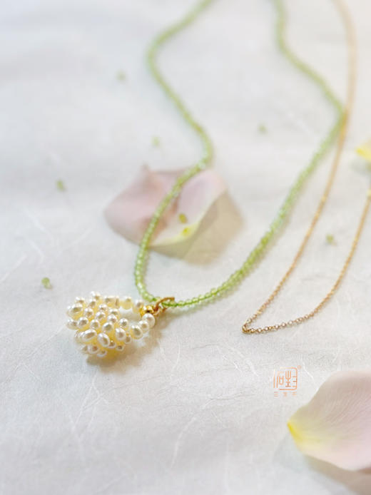 “包治百病”珍珠彩宝多用项链 商品图3