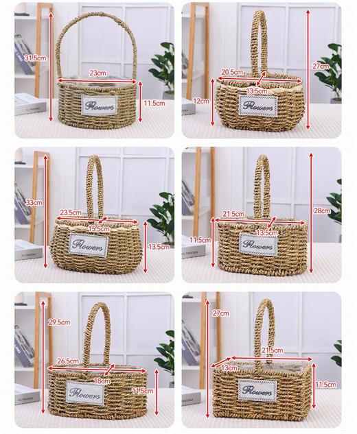 【琳琅】麻绳花篮全系列 商品图7