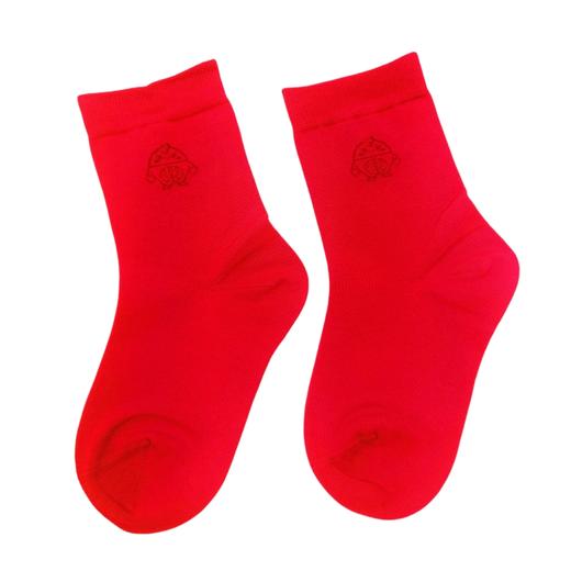 【3A抗菌45S长绒棉】SCHISSER德国舒雅亲子系列男女童鸿运袜,45S长绒棉AAA抗菌抑制细菌生长，消除异味3Z/22010K 商品图2