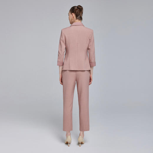 NG119斯尔丽23秋装新款气质名媛轻熟风修身小西装西裤内搭撞色套装 商品图1