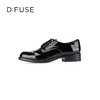 D:FUSE迪芙斯秋冬款时尚百搭漆皮乐福鞋平底小皮鞋DF33112017 商品缩略图5