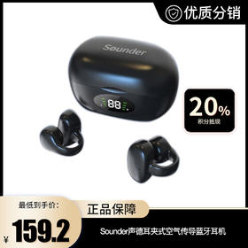 【Sounder】声德耳夹式空气传导蓝牙耳机 【235-4】