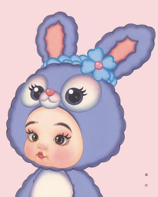 那小先《小兔子》版画 商品图0