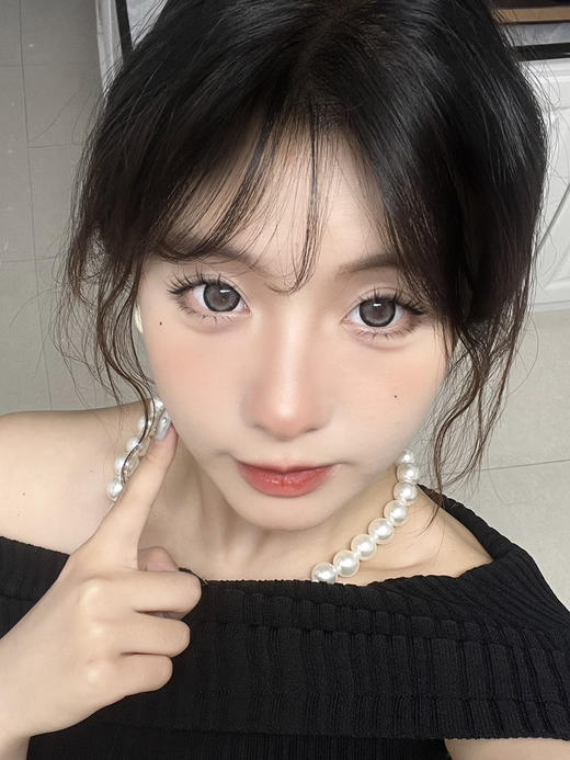 【大直径】Ealla girl-复古黑莓 -14.5mm【年抛 度数0-800度 无525/575】 商品图7