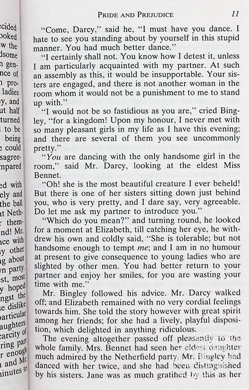 【中商原版】傲慢与偏见 Signet Classics Pride and Prejudice 英文原版 简 奥斯汀 Jane Austen 商品图6