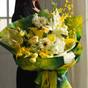 《芳华岁月》黄绿色花束 商品缩略图9