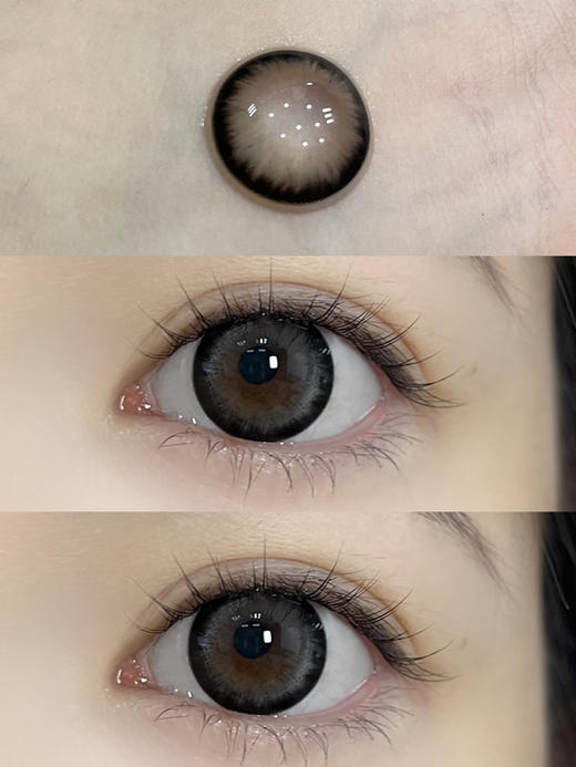 【大直径】Ealla girl-复古黑莓 -14.5mm【年抛 度数0-800度 无525/575】 商品图8