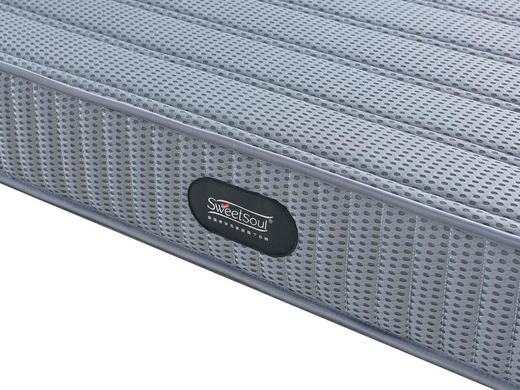美国席梦思 Sweetsoul 老人款 偏硬性价比高 床热 灰色5D网格布+有氧棉+连锁 偏硬[免费送装，偏远地区除外] 商品图3