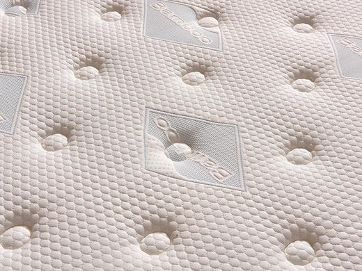 美国席梦恩Sweetsoul 吸湿排汗床热浅蓝针织提花+天然乳胶+舒柔海绵+连锁簧[免费送装，偏远地区除外] 商品图4