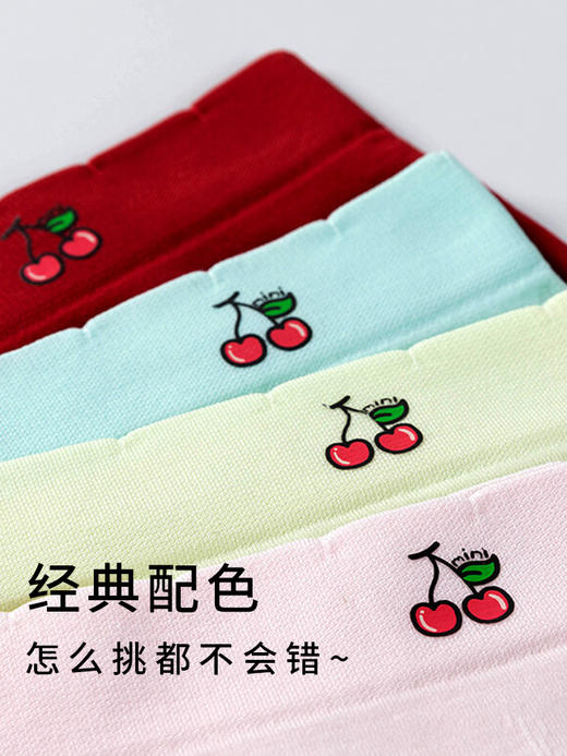 【样品清仓】娅茜优艾 薄款三角纯棉裆女童内裤/樱桃MINI裤1条（不支持退换）[福利品] 商品图4