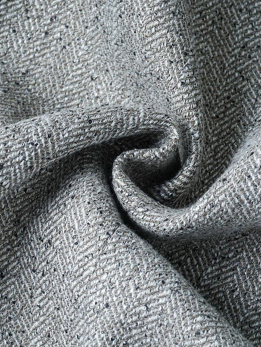 【S/L/XL】米思阳2024秋季新款通勤休闲西装肌理感收腰一粒扣灰色外套女3315 商品图3