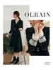 OLrain欧芮儿法式黑色连衣裙女春2025年新款气质V领显瘦裙子 商品缩略图2