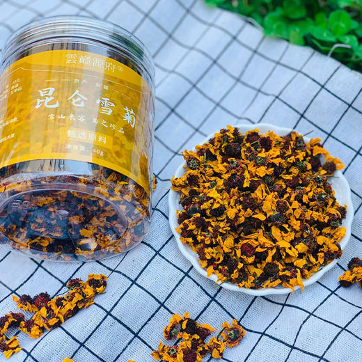 高海拔昆仑山雪菊新疆天山雪菊胎菊花高山血菊菊花特产 商品图3