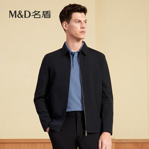 【名盾】MD名盾男士夹克秋季商务休闲抗皱行政夹克外套91554 商品图2