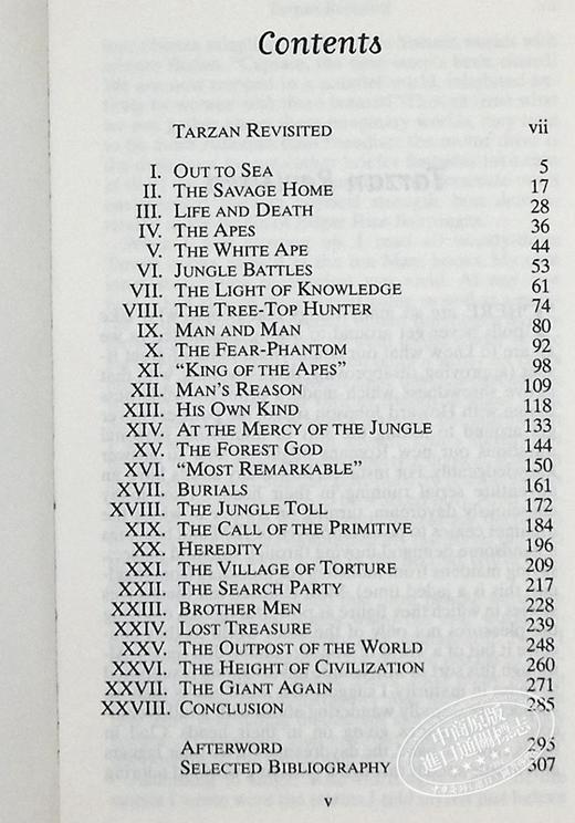 【中商原版】人猿泰山 Signet Classics Tarzan of the Apes 英文原版 埃德加 赖斯 巴勒斯 Edgar Rice Burroughs 商品图4