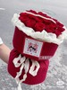 订婚花束--红色小香风布 商品缩略图1
