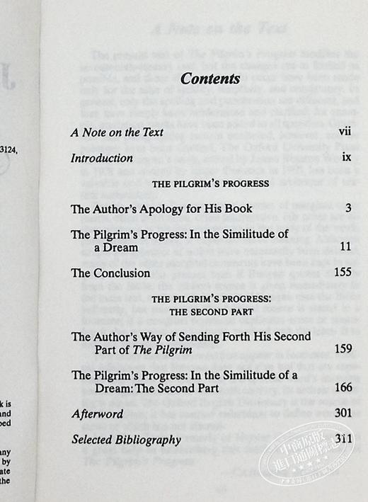 【中商原版】天路历程 Signet Classics The Pilgrims Progress 英文原版 John Bunyan 约翰 班扬 商品图4