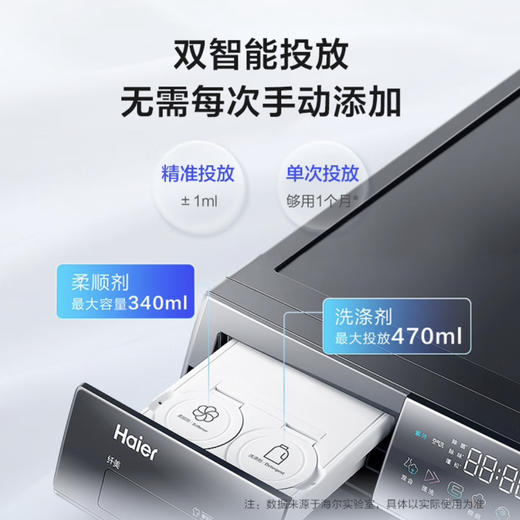 海尔（Haier）洗衣机 XQG100-HBD176PLUSLU1 商品图8