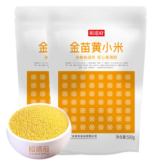 裕道府 金苗黄小米 500g 商品图0