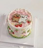 黑巢-永远都是好朋友手绘蛋糕生日蛋糕 商品缩略图1