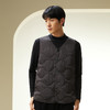 金三塔桑蚕丝填充保暖背心男简约v领舒适可外穿冬季马甲棉袄棉衣   NSMDD730 商品缩略图3