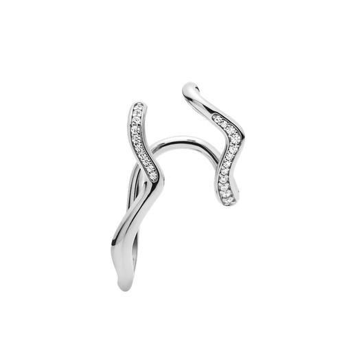 订购10周到｜MARIA BLACK-Yasmin-纯银锆石 耳廓夹（单只 左耳）［丹麦设计师］ 商品图3