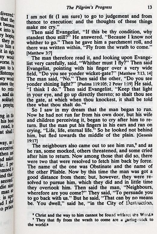 【中商原版】天路历程 Signet Classics The Pilgrims Progress 英文原版 John Bunyan 约翰 班扬 商品图7