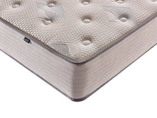 美国席梦恩Sweetsoul 吸湿排汗床热浅蓝针织提花+天然乳胶+舒柔海绵+连锁簧[免费送装，偏远地区除外] 商品图3