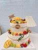 双层水果蛋糕(按当季水果装饰)-低糖处理无添加 商品缩略图0
