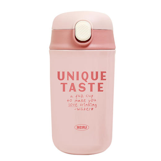 「四色可选！颜值派」学生保温杯水杯女生颜值随行咖啡杯便携式吸管杯子女新款2023男餐饮用具 商品图4