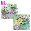 【中商原版】Bethany Barton STEM幽默绘本2册套装 学会垃圾分类 开始爱上数学I'm Trying to Love Math Garbage 英文原版进口图书 商品缩略图0