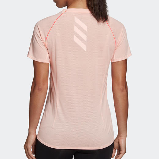 adidas阿迪达斯女款夏季跑步运动上衣透气短袖T恤 商品图1