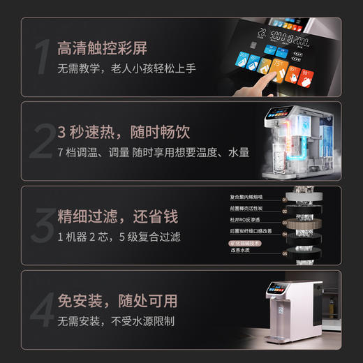 【冯站长专属】贝昂台式净饮机T-R100 商品图1