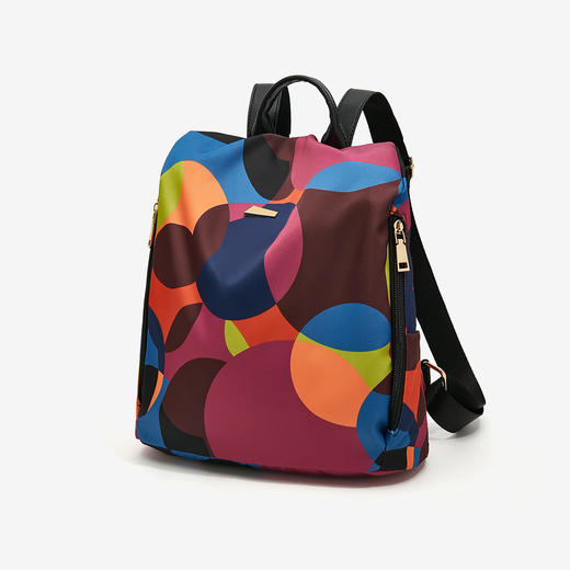 Safiya/索菲娅新款时尚轻便旅行大容量书包迷彩时尚大背包女包SF9158043Y 商品图8